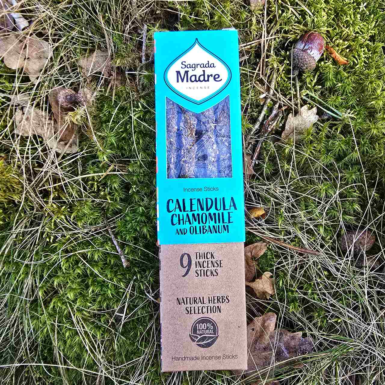 Kadzidła Sagrada Madre Rumianek, nagietek, olibanum - obrazek 2