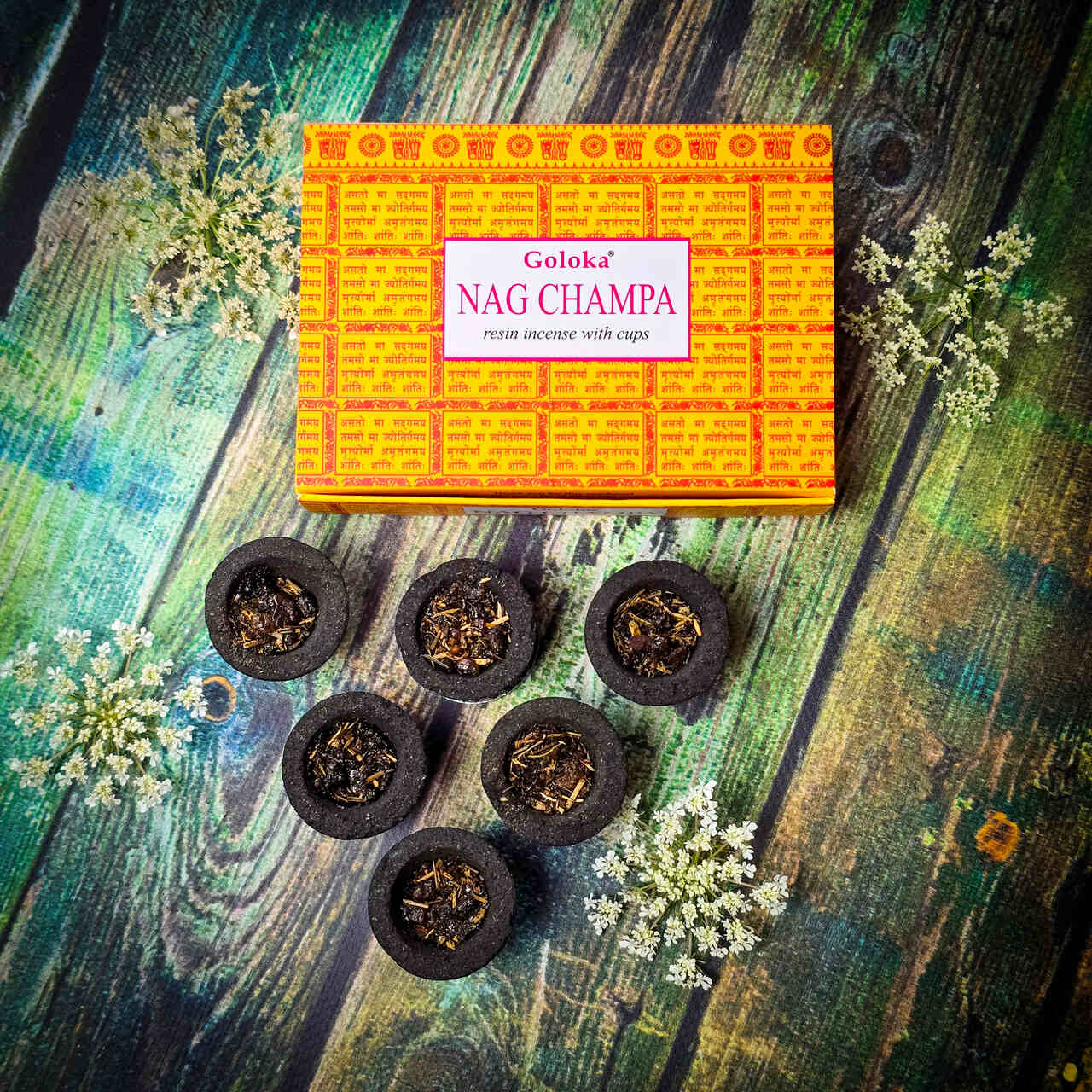 Kubeczki żywiczne Nag Champa