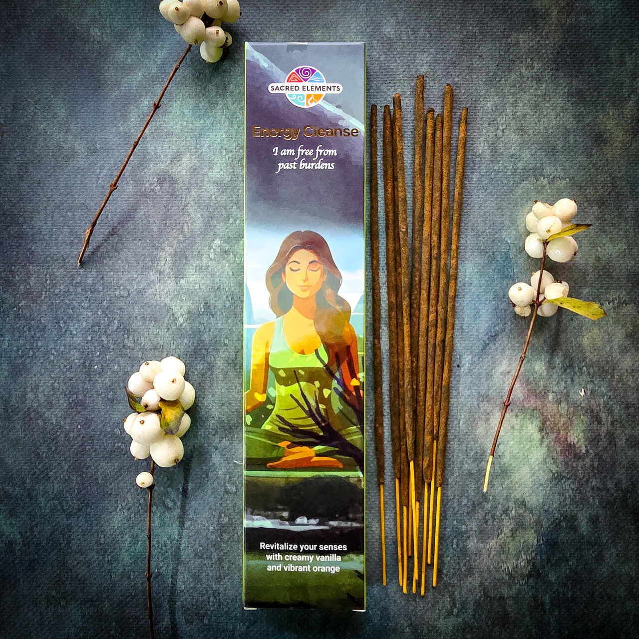 Kadzidełka Sacred Elements Oczyszczanie Energii