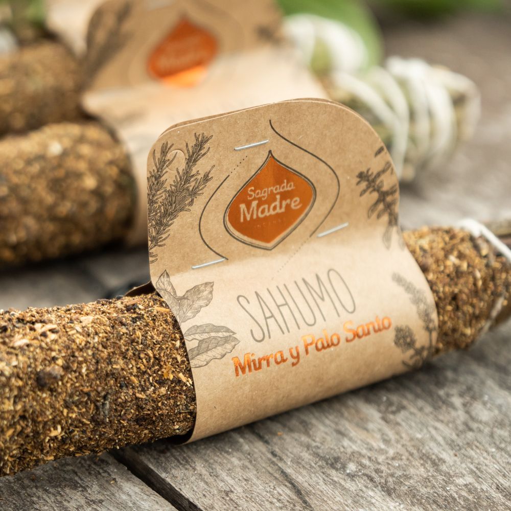 Wiązka Sagrada Madre Mirra i Palo Santo - obrazek 3