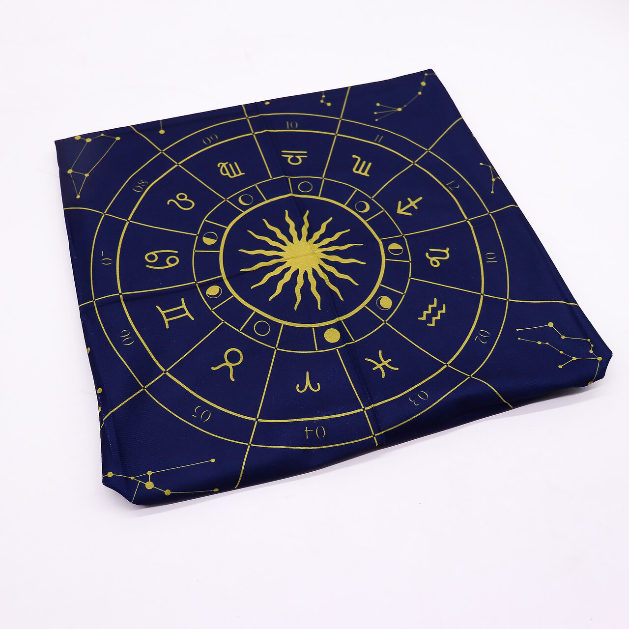 Tkanina do Czytania Tarota - Zodiak (75x75 cm) - obrazek 5